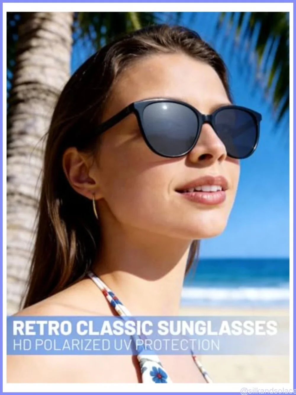 Retro Polarized Sunglasses UV400 Protection Unisex Classic Vintage Style